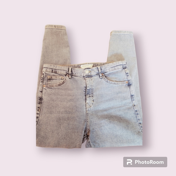 ASOS Topshop Jamie High Rise Skinny Jeans - Picture 3 of 9